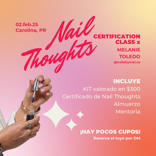 Certificación de Nail thoughts 2 de febrero de 2025